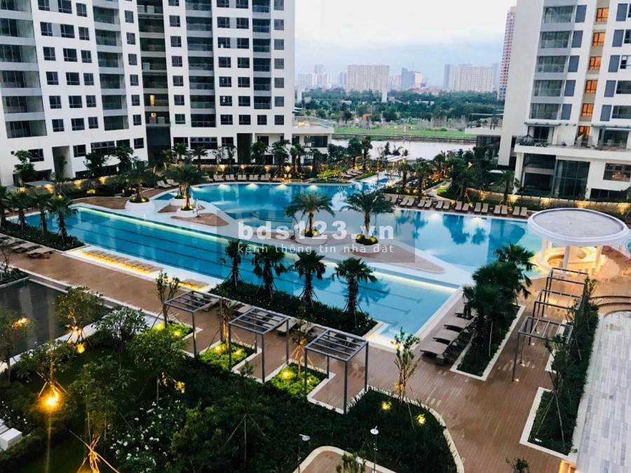Bán căn Đảo Kim Cương 1 pn dtsd 51m2, nội thất siêu cao cấp view trọng hồ bơi, lh 0938418298