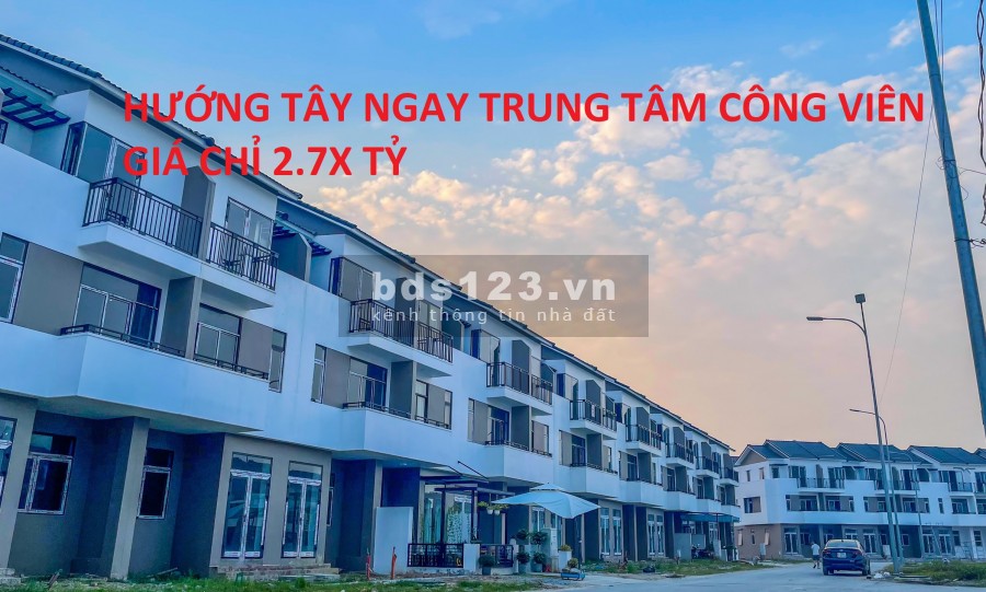 CHỈ MỘT CĂN DUY NHẤT KHU C ROYAL PARK GIÁ 2,7X TỶ - NGAY TRUNG TÂM CÔNG VIÊN