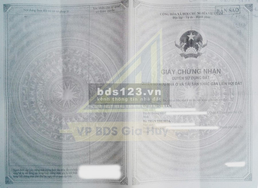Bán nhà mặt tiền đường An Dương Vương, Phường 16, Quận 8