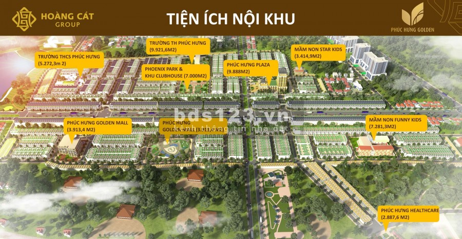 Booking đặt chỗ đất nền Phú Hưng golden, Giá nền chỉ từ 346 triệu.
