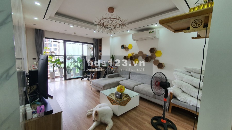 Cho thuê Green Park CT15 Việt Hưng Long Biên 3pn Full nội thất