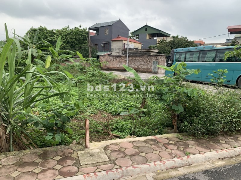 Bán đất đấu giá xóm 4 Đông Dư, đường ô tô, vỉa hè rộng, giá chỉ 42tr.