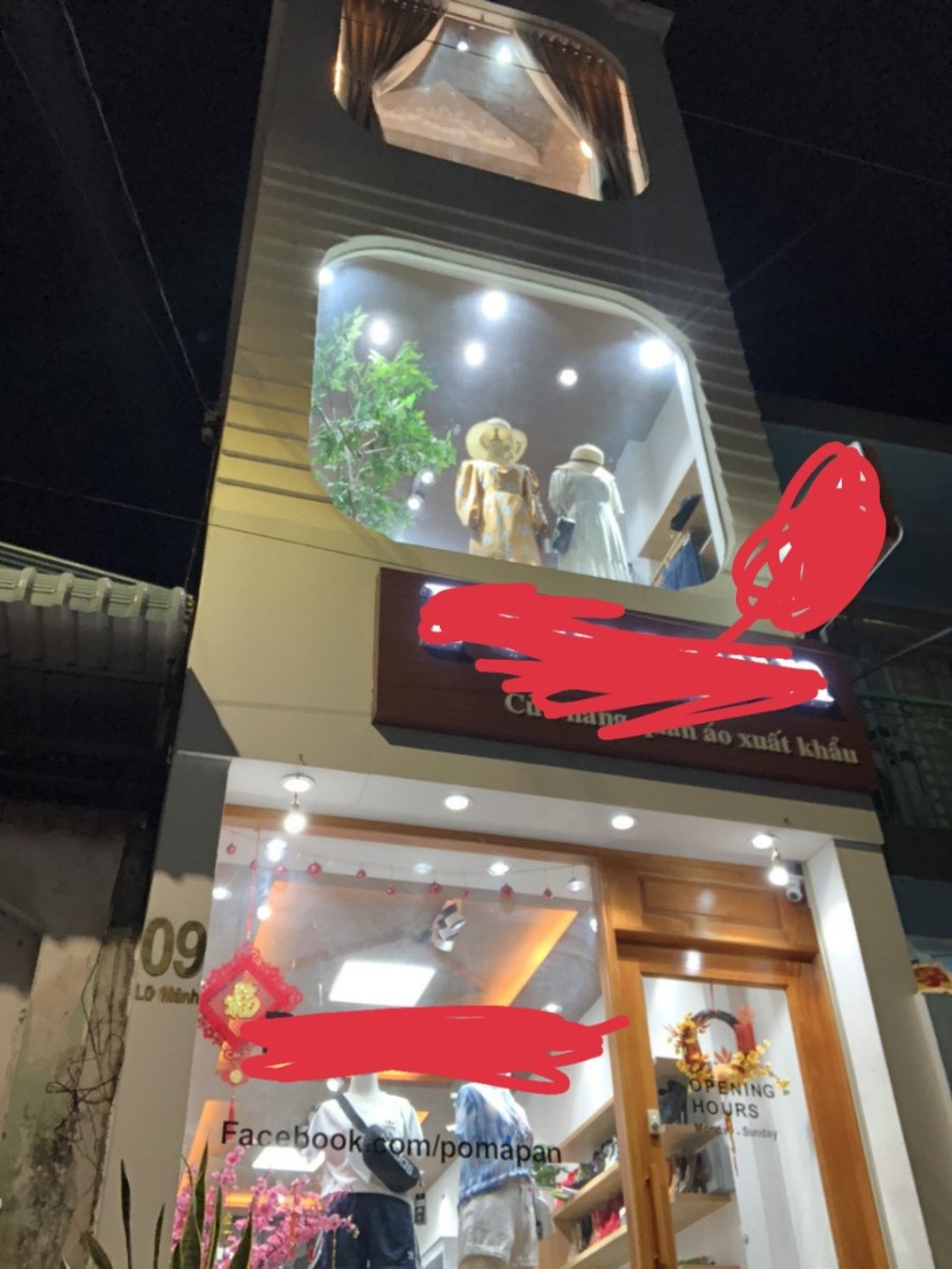 Bán nhà đẹp 1 trệt 2 lầu, đang kinh doanh buôn bán hiện đang cho thuê thu nhập 120tr/năm.