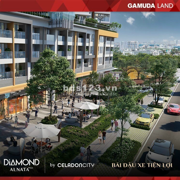 Bán biệt thự trên không, Skylinked Villa dự án Celadon City chỉ 17.8 tỷ 0909428180
