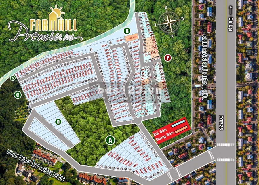 Đất nền Đà Lạt vị trí đắc địa gần cao tốc Dầu Giây-Liên Khương, giá rẻ 4tr/m2