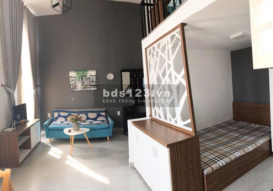 Cho thuê căn hộ chung cư an ninh quận 7, rộng 50m2, 2 chỗ ngủ có ban công, view đẹp, thoáng mát