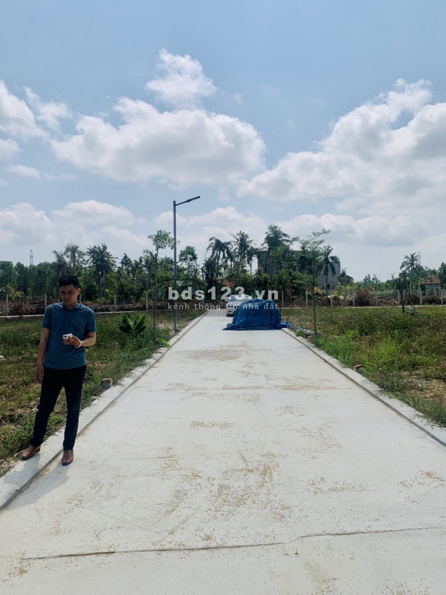 Chỉ cần 250tr có ngay lô đất 100m2để ở mặt tiền đường 4m