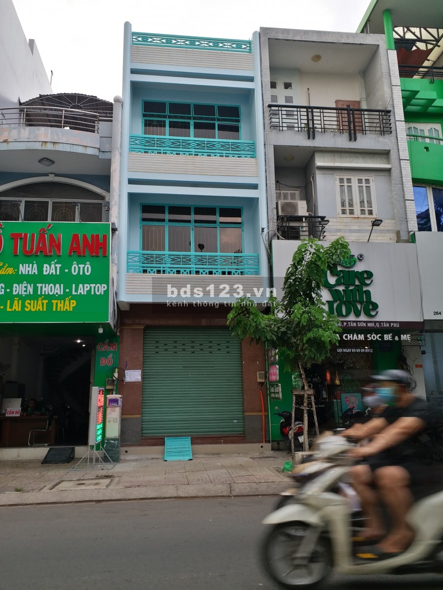 Mặt Bằng - KD MT Cô Bắc. dt: 4 x 11 khu buôn bán 2L