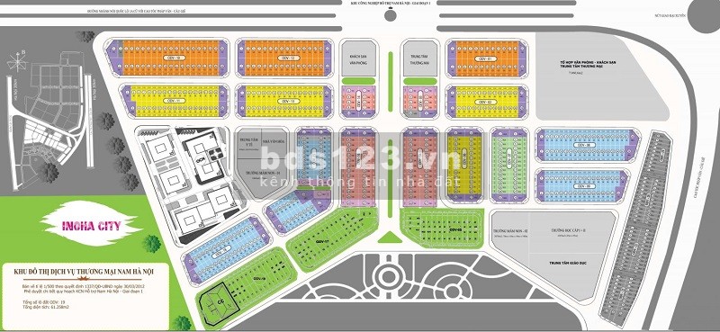 Bán đất nền khu đô thị Inoha city Phú Xuyên có sổ đỏ lâu dài