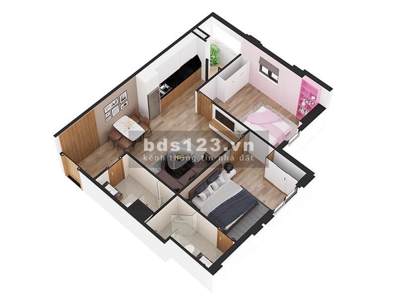 Bán căn hộ 2 ngủ 1 vệ sinh tại thành phố Thanh Hoá được…