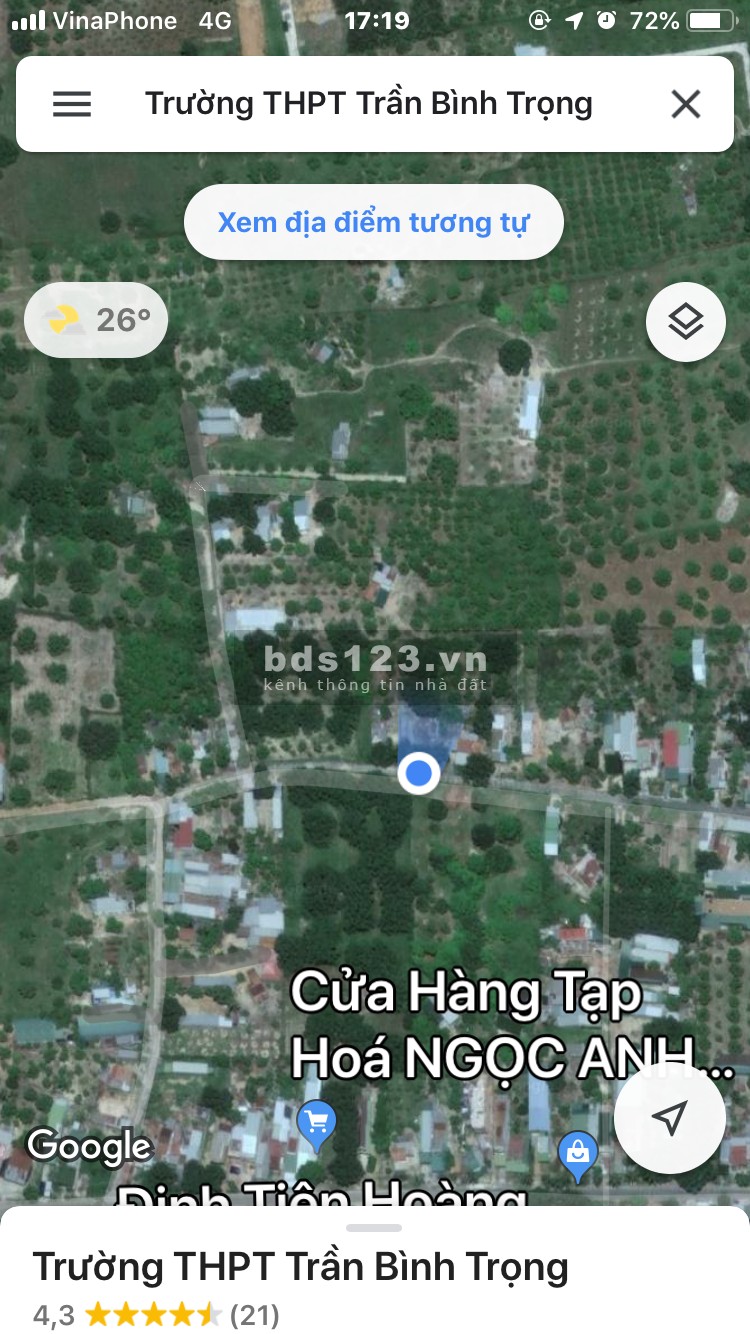 Cho thuê đất có nhà nát gần Đinh Tiên Hoàng, Cam Lâm Khánh Hòa