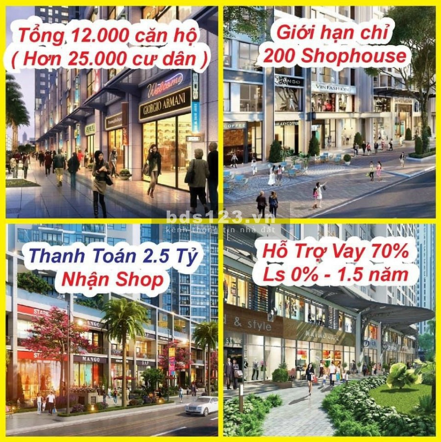Mở bán shophouse chân tòa The Origami tại Vinhomes Grand Park Q9 giá 6.9 tỷ/ căn với chính sách ưu đãi từ CĐT