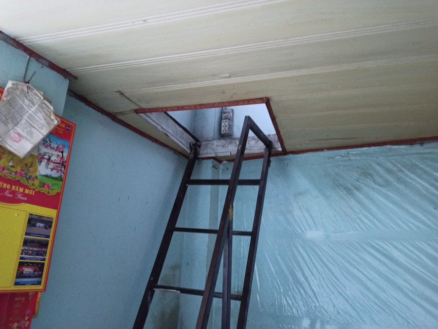Nhà có gác Tân Vạn 63m2 phía sau UBND phường tân vạn, giá rẻ cho công nhân