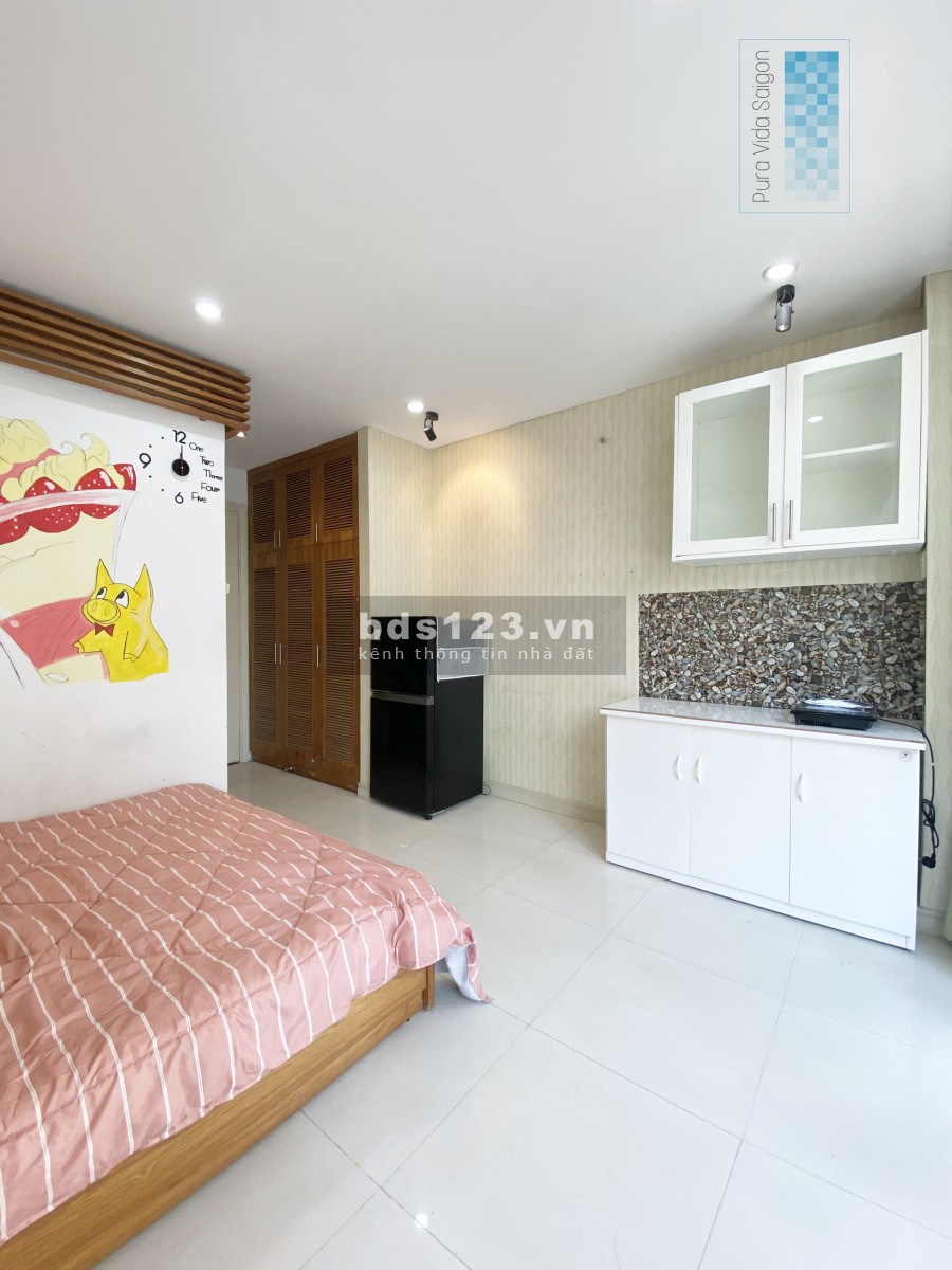 Căn hộ quận 3 ban công Lê Văn Sỹ 30m2 ful đồ.