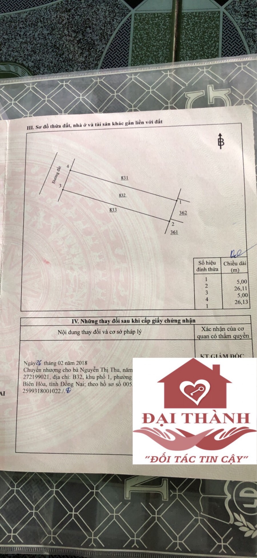 Bán đất 130m2 sổ riêng cách ĐHDN chỉ 500m 1.4 tỷ