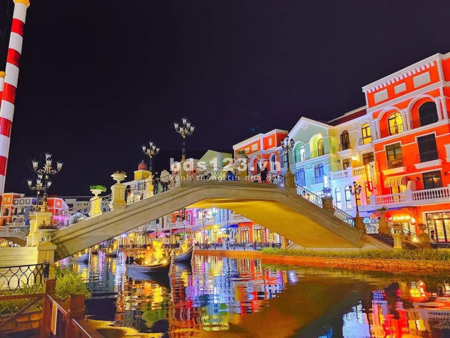 CHÍNH CHỦ BÁN CĂN SHOPHOUSE MẶT SÔNG VENICE - GRAND WORLD PHÚ QUỐC 81m2. CAM KẾT 2 NĂM 10%