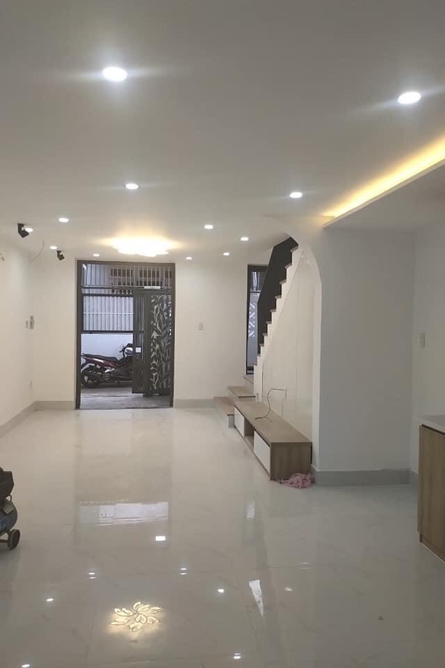 Bán nhà 1 trệt 1 lầu mới xây 100% hẻm 183 Lưu Chí Hiếu, ô tô vào tận nhà, dt 60m2 ngang 4,5