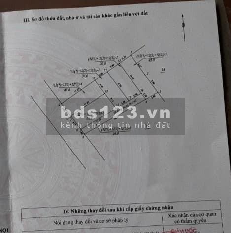 Siêu phẩm đất đẹp Giang Biên,DT 47m, mặt tiền 4m, giá 1,85 tỷ