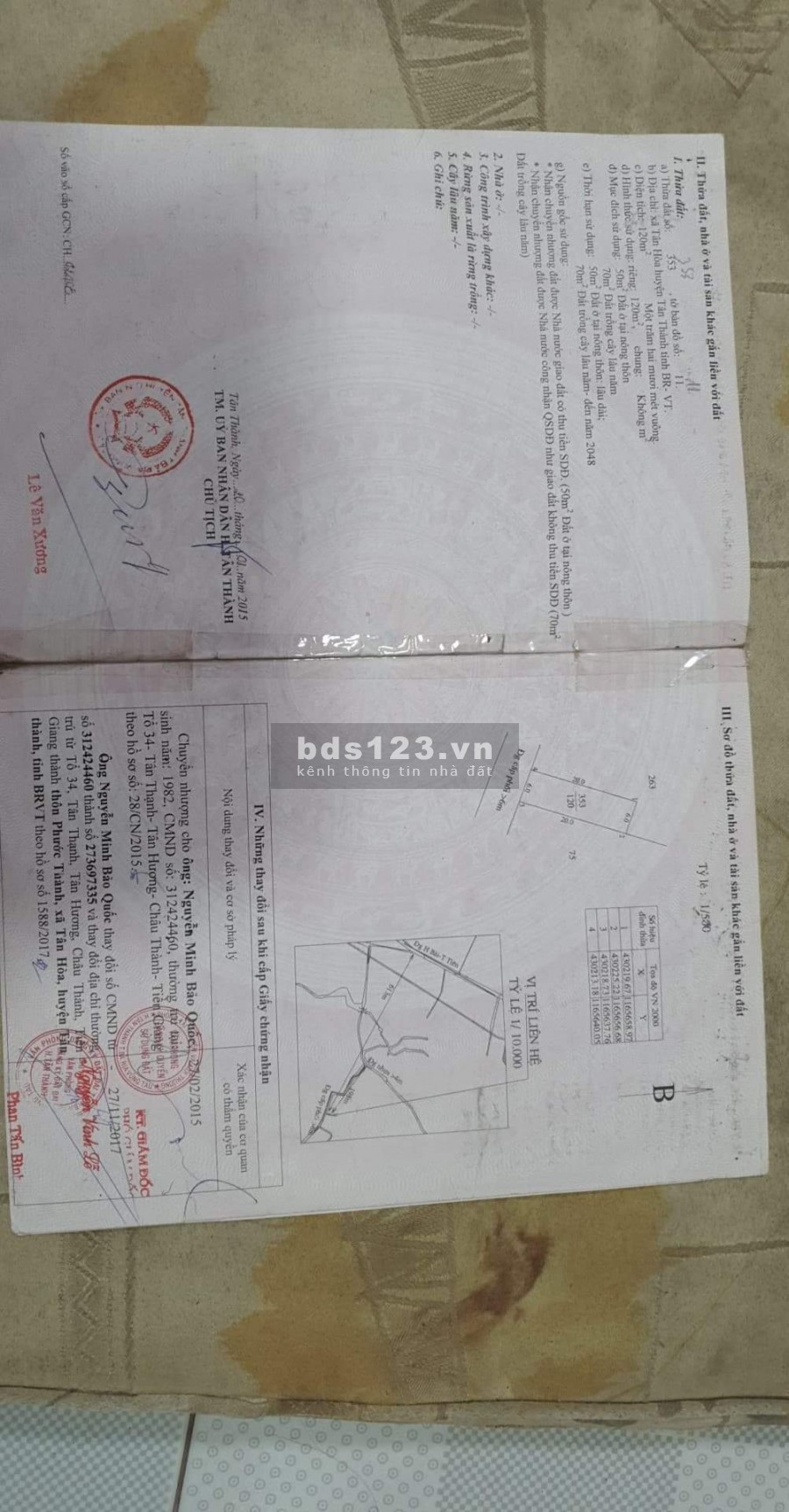 Bán đất chính chủ GẤP có 2 SHR để trả nợ