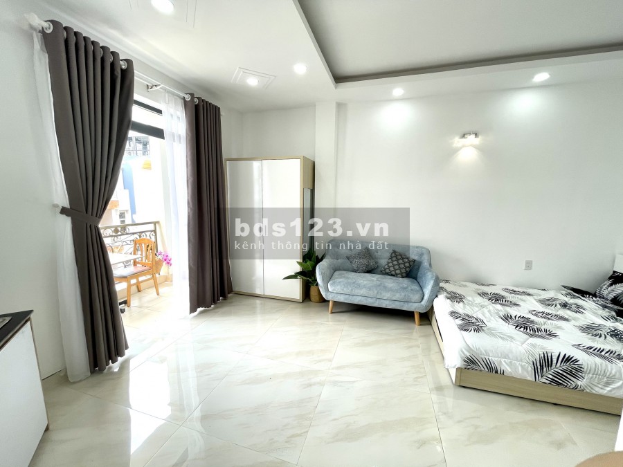 Căn hộ Bình Thạnh 35m2 ban công ful nội thất mới 100%.
