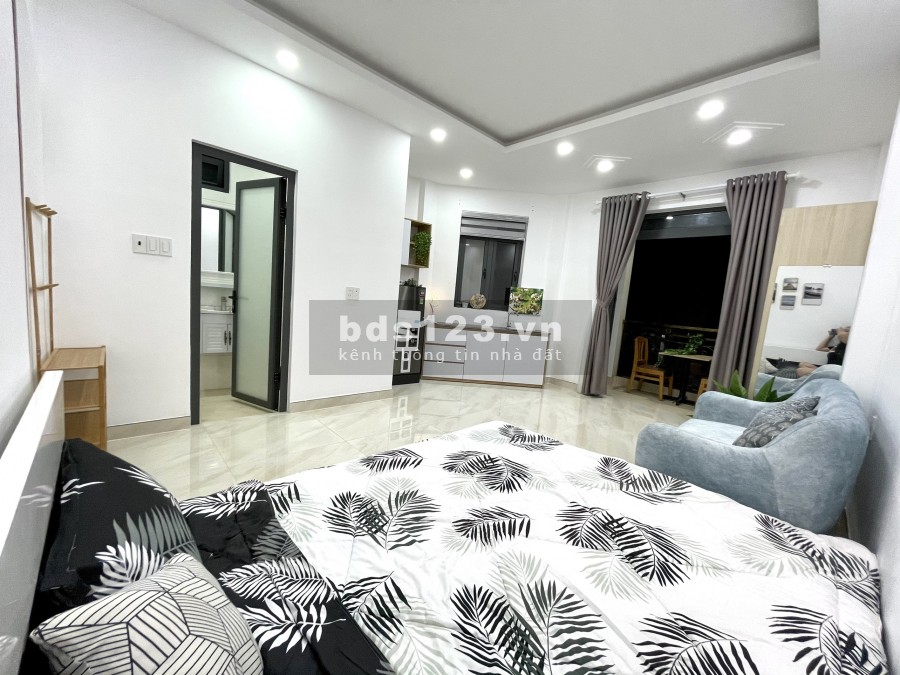 Căn hộ Bình Thạnh 35m2 ban công ful nội thất mới 100%.