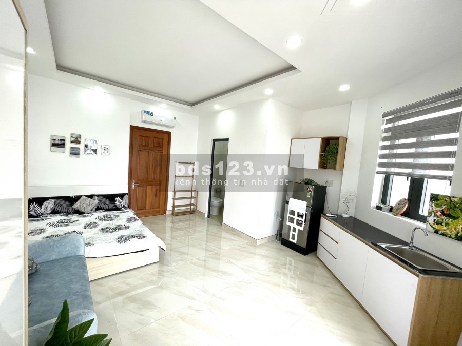 Căn hộ Bình Thạnh 35m2 ban công ful nội thất mới 100%.