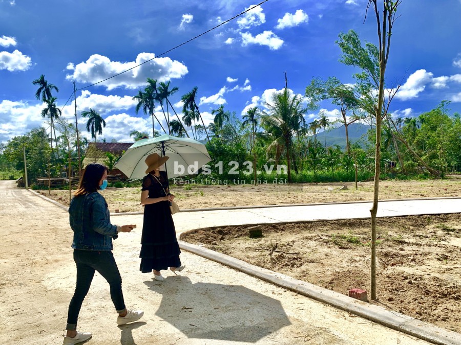 Đất sổ đỏ 100m² (20x5), đường 4m2_UBND Nghĩa Thuận giá 250tr