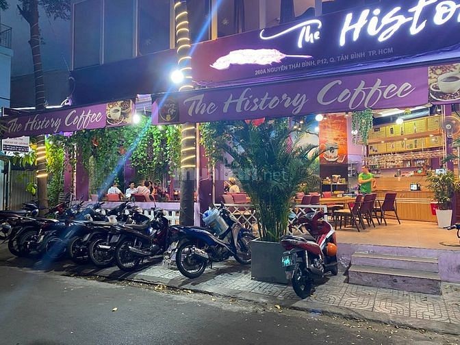 Sáng quán cafe cơm văn phòng 3 mặt tiền, đang đông khách, 260 A Nguyễn Thái Bình, p. 4, Tân Bình, TP. Hồ Chí Minh