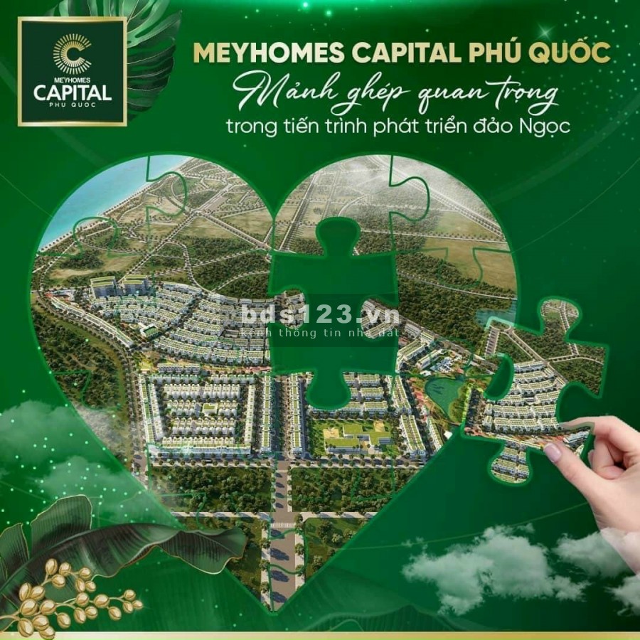 Khu đô thị Meyhomes Capital Phú Quốc sở hữu vĩnh viễn, giá tốt, tiện ích đẳng cấp, đạt chuẩn