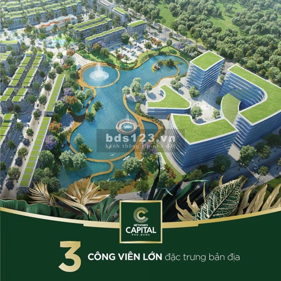 Khu đô thị Meyhomes Capital Phú Quốc sở hữu vĩnh viễn, giá tốt, tiện ích đẳng cấp, đạt chuẩn