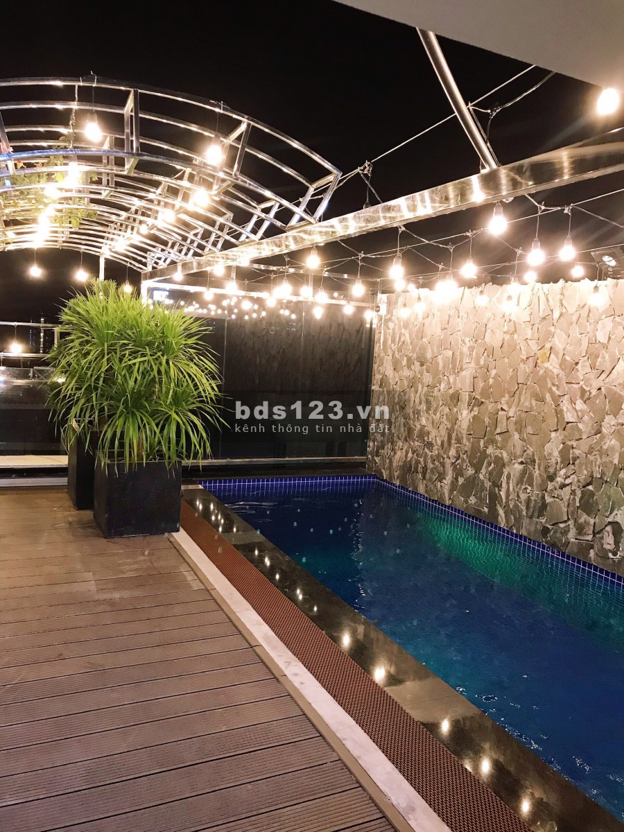 Bán nhà Đường Hoàng Diệu 2 Quận Thủ Đức, 5 tầng có hồ bơi khu dân cư Him Lam Full nội thất cao cấp