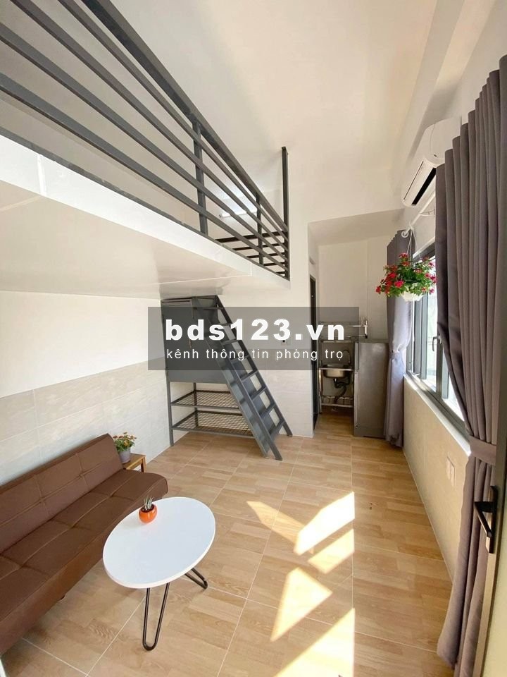 Căn Hộ Cho Thuê 30m2 Có Gác|Giá Rẻ|Đầy Đủ Nội Thất| Giờ Tự Do| An Ninh