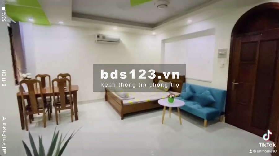 Căn hộ Bình Thạnh Xvnt 30m2 ful đồ, máy giặt riêng.