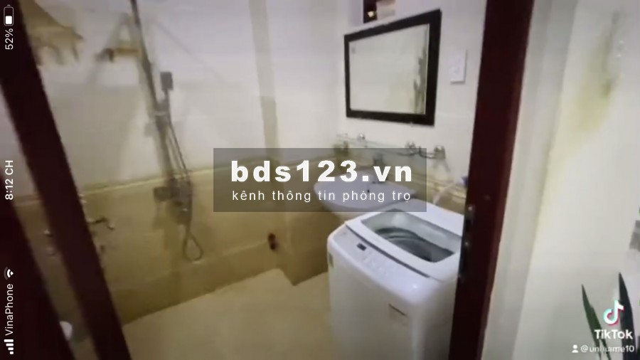 Căn hộ Bình Thạnh Xvnt 30m2 ful đồ, máy giặt riêng.