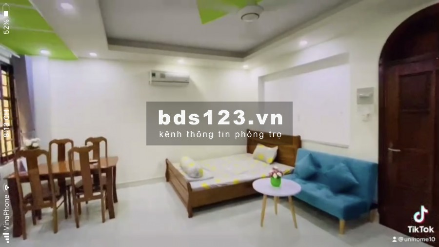 Căn hộ Bình Thạnh Xvnt 30m2 ful đồ, máy giặt riêng.