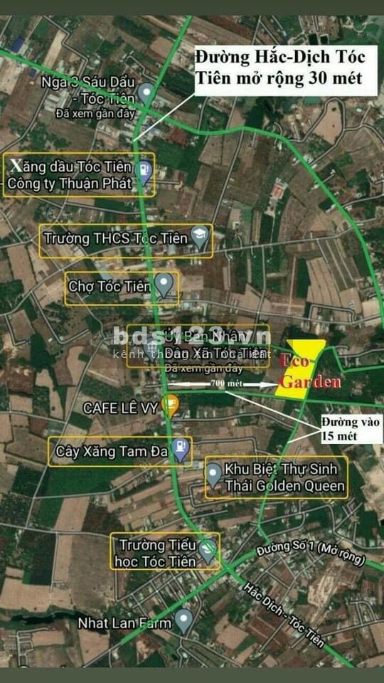 Đất nền có sổ thổ cư Phú Mỹ Eco Garden