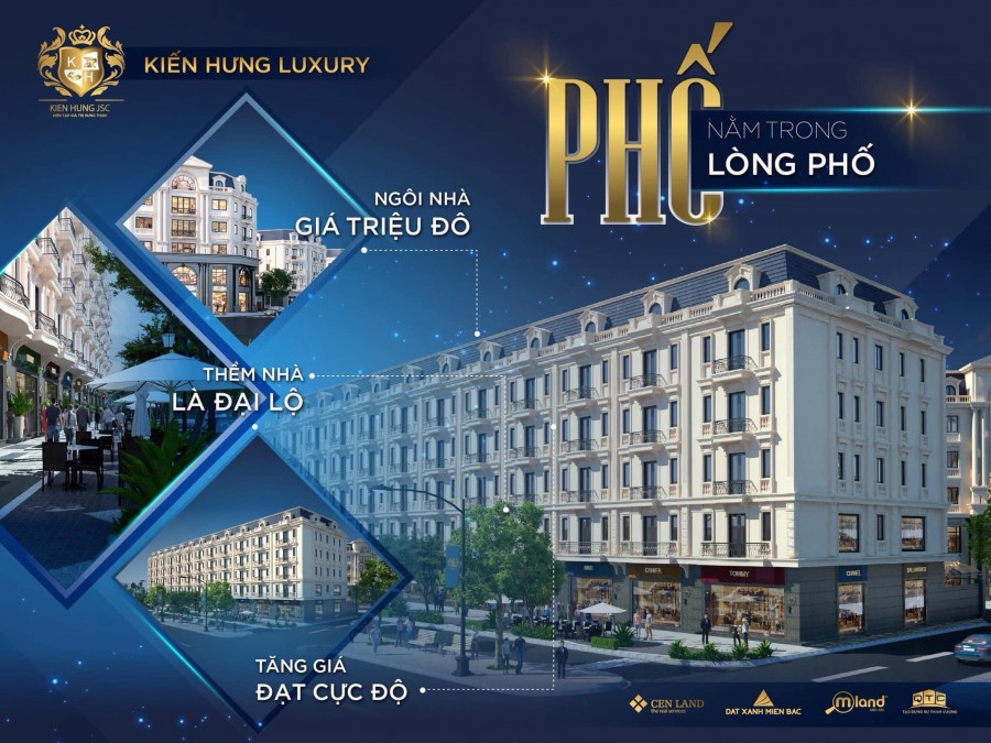 Shophouse Liền kề mặt phố Kiến Hưng đầu tư cực tốt chỉ với 8 tỷ