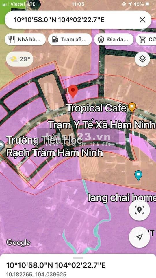 HOT HOT siêu phẩm đất Phú Quốc mặt tiền đường Hàm Ninh