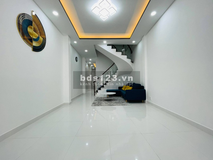 Nhà HXH đỗ nhà mới 3 tầng Bình Thạnh 4x18 giá 10.6 tỷ TL.
