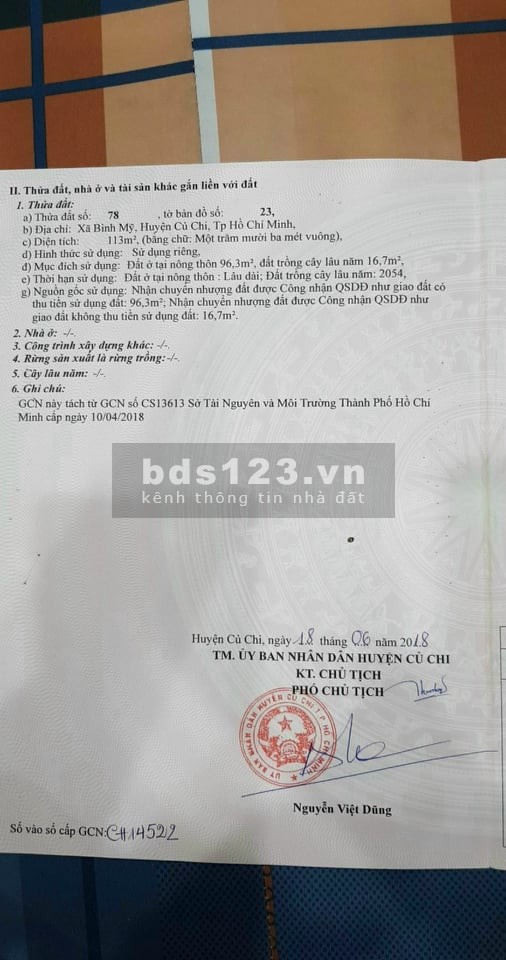 Nhà hiếm vị trí đẹp vừa giá tại Củ Chi bán GẤP
