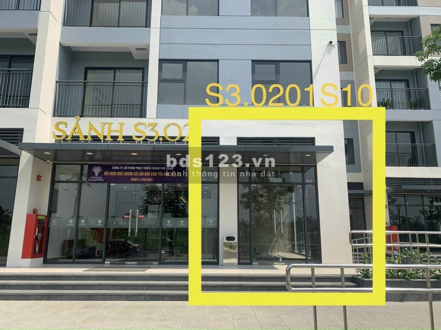 Bán Shophouse vườn Nhật Origami tại Vinhomes Grand Park giá 6.8 tỷ/ shop hỗ trợ 2 năm lãi suất