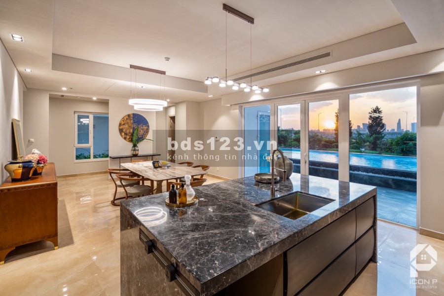 Bán căn hộ Pool Villa duy nhất 5 phòng ngủ, chung cư Đảo Kim Cương, giá tốt 82 tỷ
