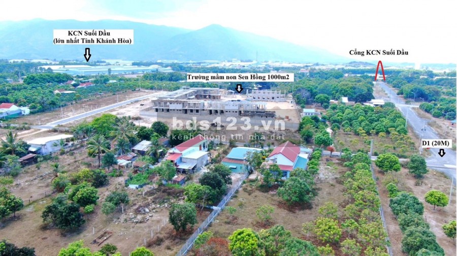 BÁN ĐẤT KCN SUỐI DẦU, CAM LÂM, KHÁNH HÒA. GIÁ RẺ ĐẦU TƯ SINH LỜI.