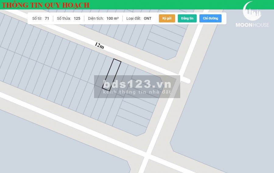 bán 100m2 đất full thổ cư gần khu công nghiệp tiện làm nhà trọ xã Long Thọ Huyện Nhơn
