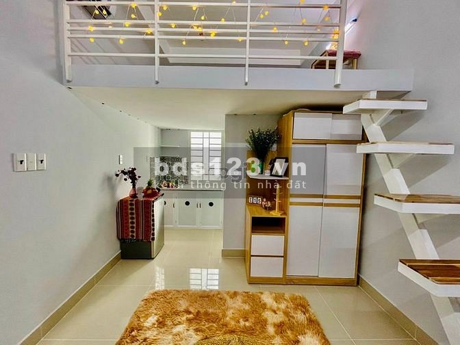 Cho thuê phòng tại Phan Huy Ích, có gác, mới đẹp