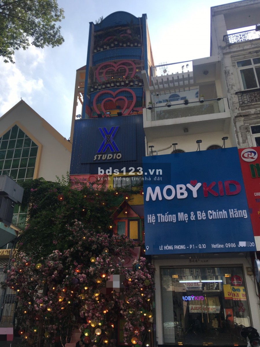Bán nhà đẹp mt Lê Hồng Phong Q10, 4x20, trệt, lửng, 5 lầu, nhà mới vào ở liền