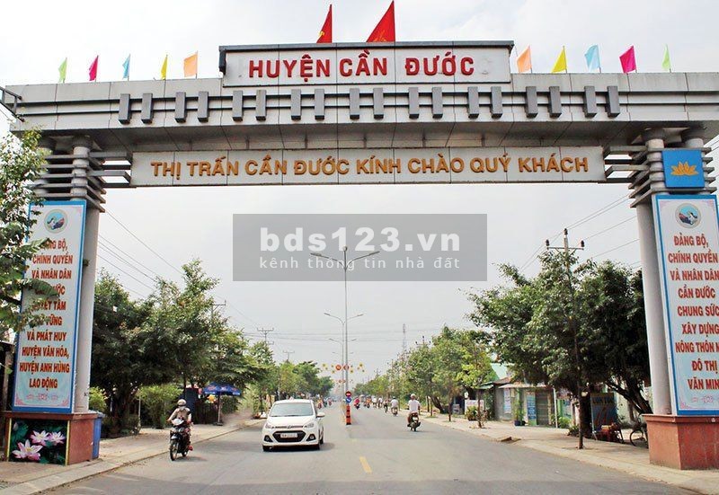Tôi cần bán lô đất 119m2 tại Khu Thị Trấn cần Đước
