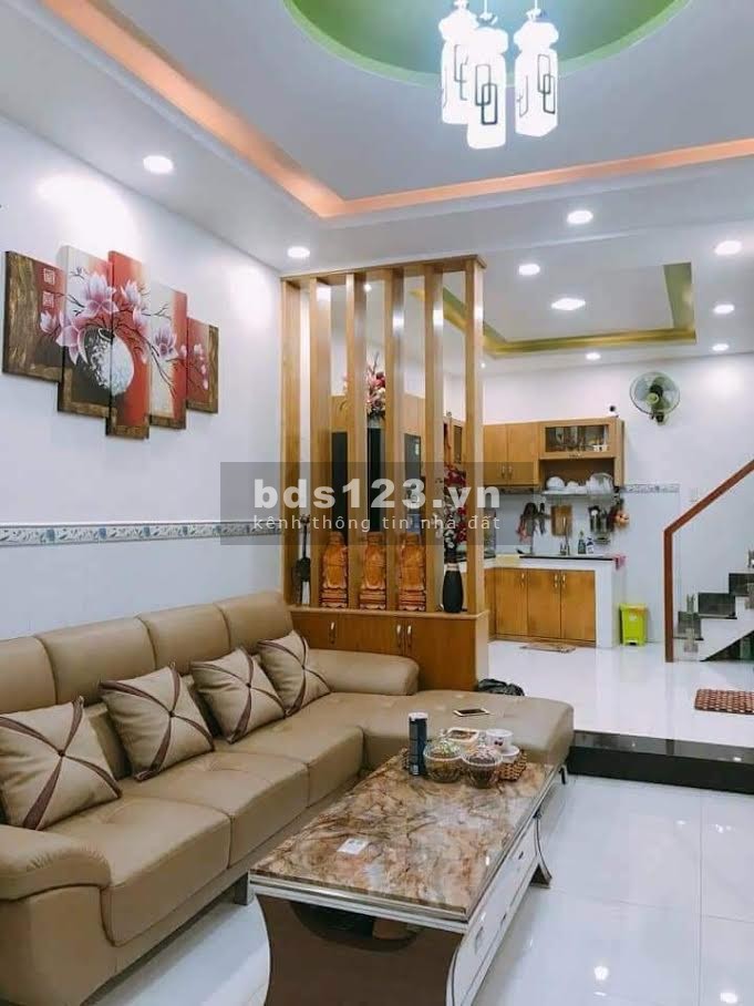 Cấp báo Nhà mới xây HXH tránh Linh Đông 4 Tầng, 88m2, Khu nhà Giàu