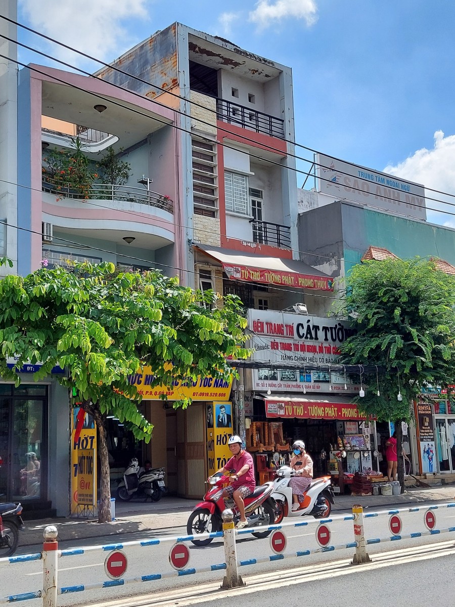 Bán nhà MT Nguyễn Văn Khối, DT:5x20m, chỉ: 14,6 tỷ