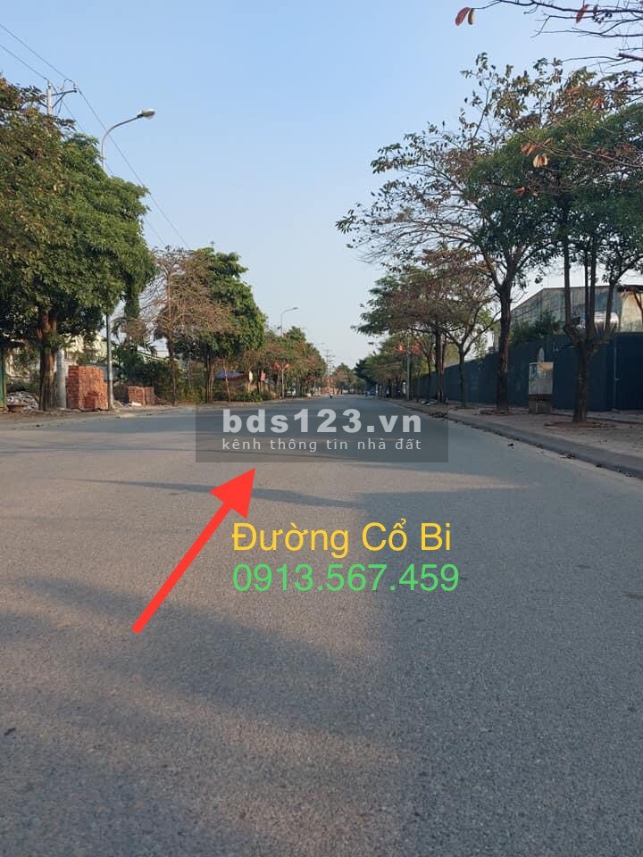 Cực hiếm - Thửa Đất vàng - Mặt đường Cổ Bi - TT Quận Gia Lâm 124m2 giá 7.4 tỷ